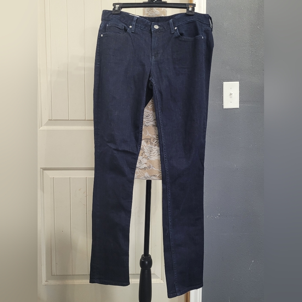 GAP ALWAYS SKINNY WOMEN'S  DARK BLUE JEAN'S